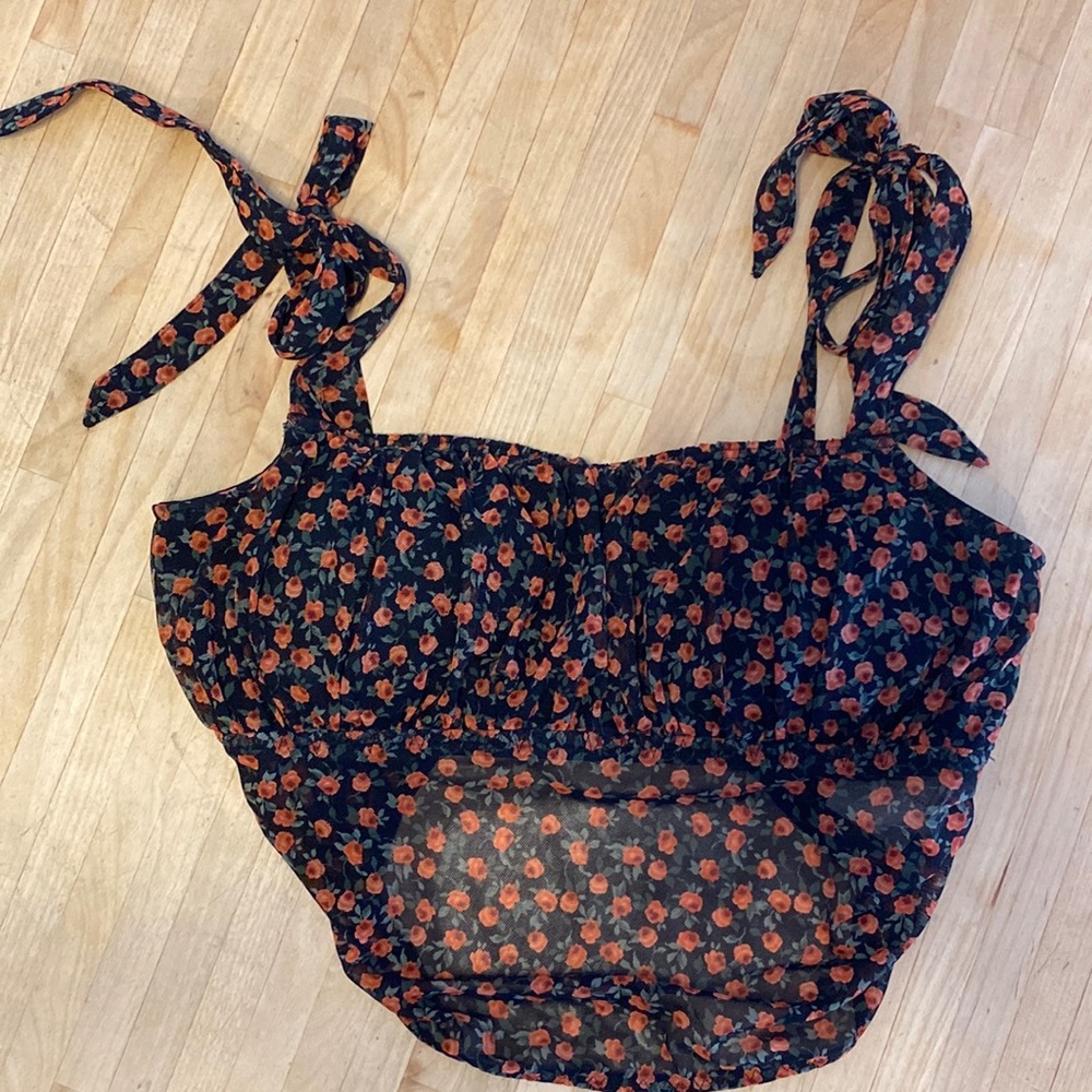 Golly Hicks cropped bralette/cami - Picture 1 of 5